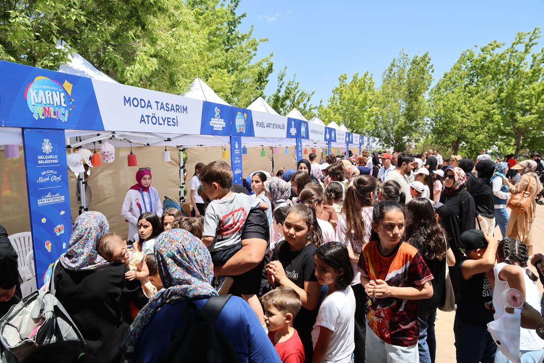 Konya'da karne sevinci şenliğe dönüştü! 198 bin kişi coşkuya ortak oldu 14